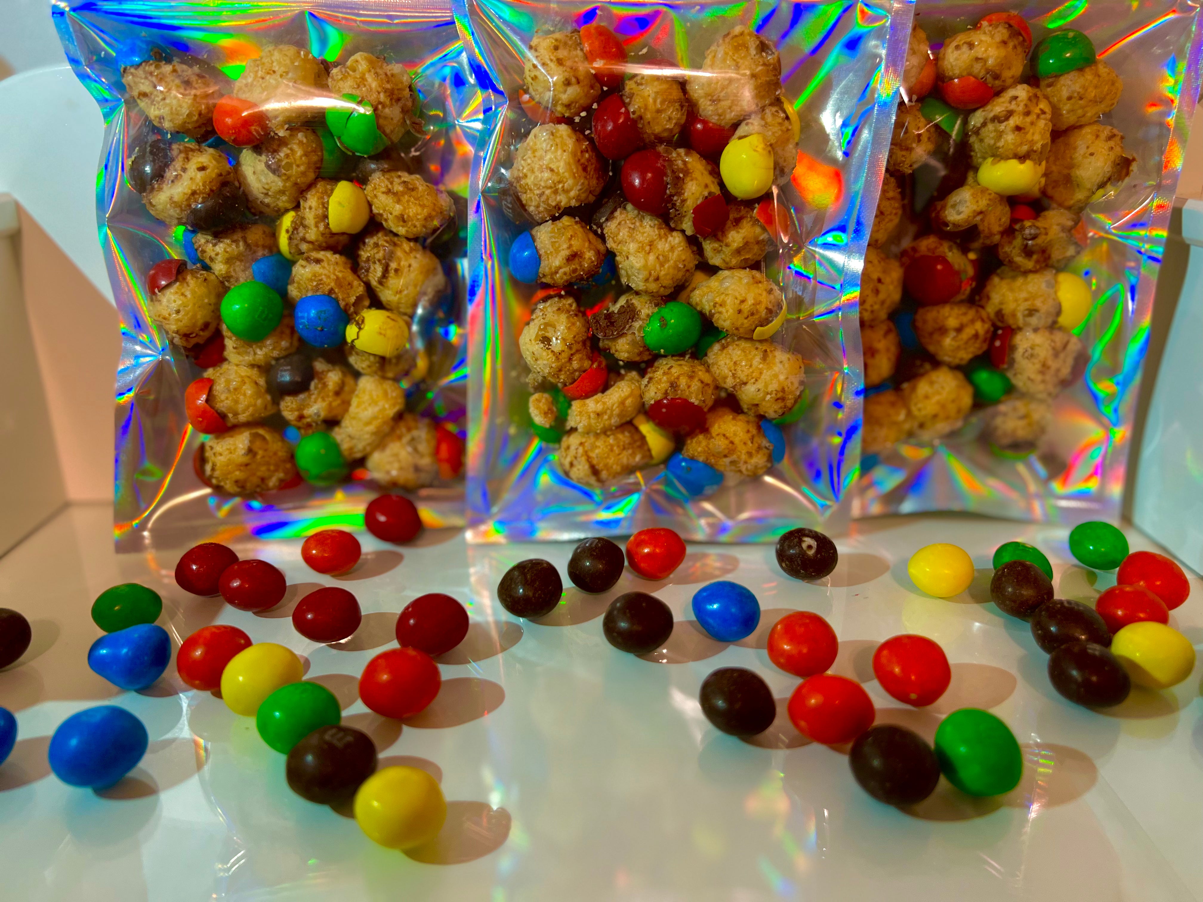 Freeze Dried Caramel m&m's - Caramel m&m Candy - Freeze Dried